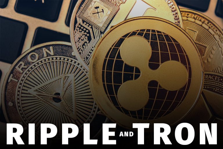 Ripple and Tron: Tron in pullback since Saturday