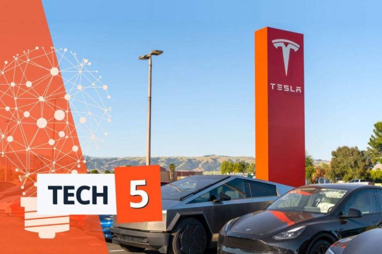 Tech 5: Tesla Shares Up on Full Self-driving News, Qualcomm Eyes Intel’s Chip Business