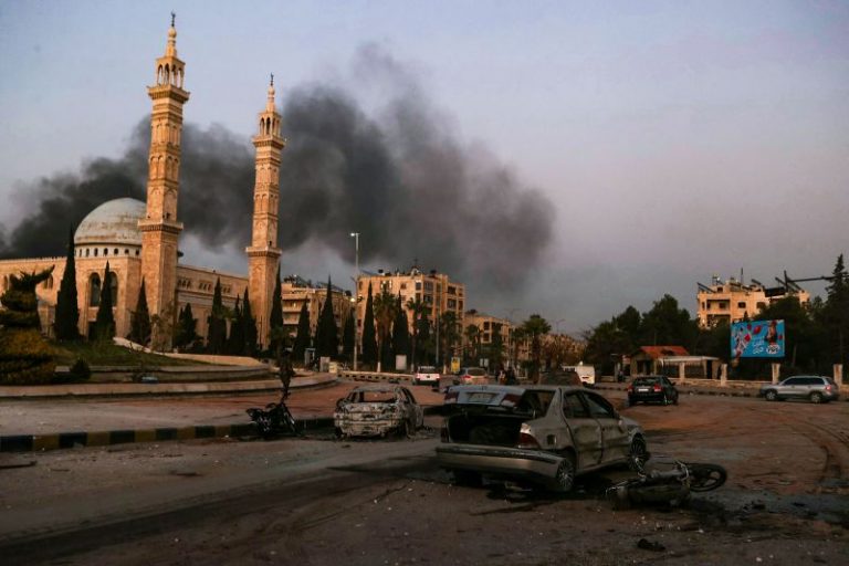 Syrian and Russian jets strike rebels after opposition seize much of Aleppo