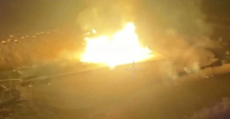 Russia and Ukraine trade blame over attack on Russian gas metering station