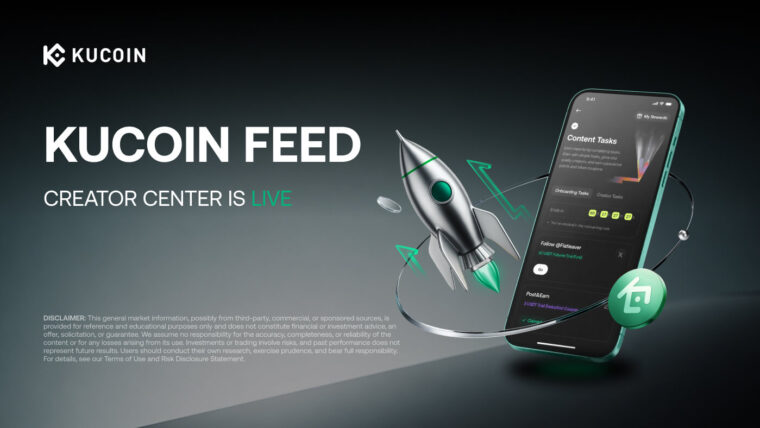 KuCoin Feed 3.0 Adds Creator Rewards and Post-to-Earn