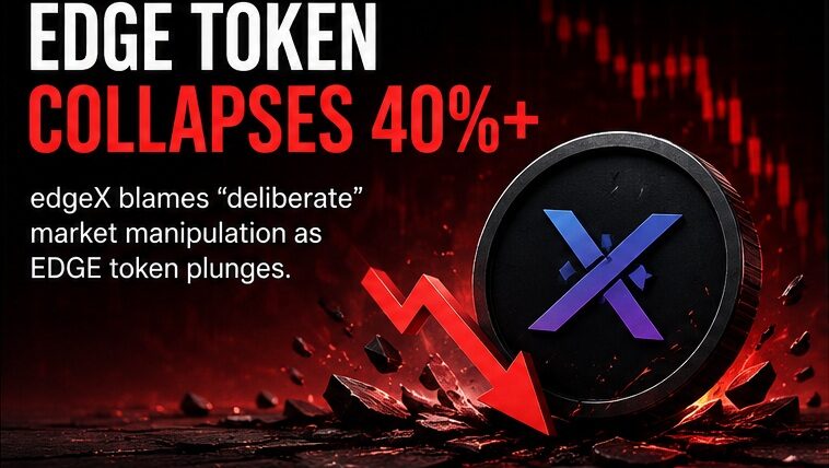 EdgeX Blames Market Manipulation After EDGE Token Price…