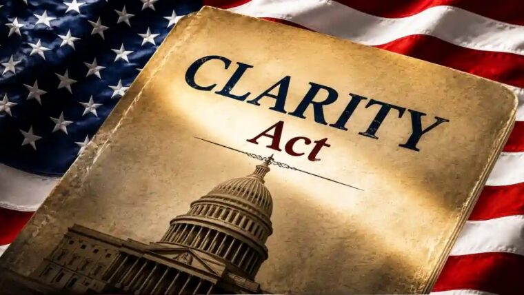 Galaxy Research Cuts 2026 CLARITY Act Passage Odds to 50%